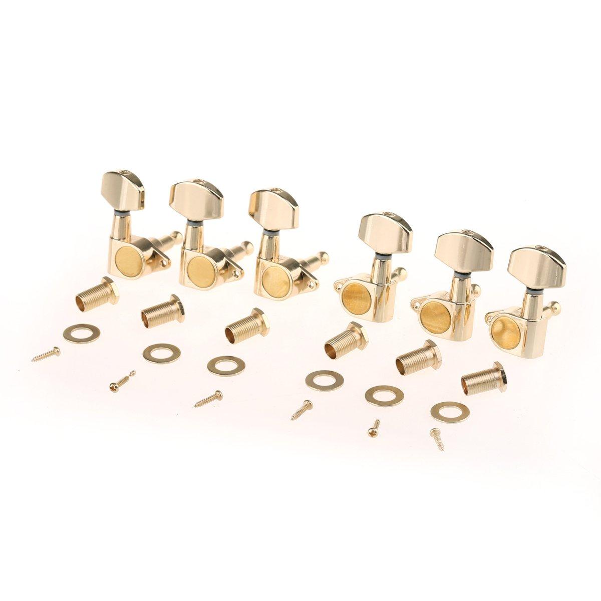 Musiclily Pro 3x3 Guitar Big Button Gold Epi-Style Tuners,
Musiclily Pro 3x3 Guitar Big Button Gold Epi-Style Tuners,