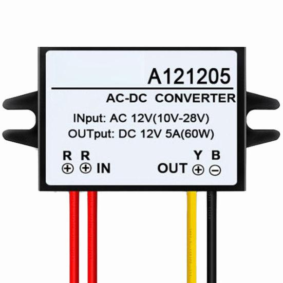 AC-DC 12V до 12V 5A 60W Перетворювач Понижуючий Регулятор Модуль Бак Адаптер живлення
AC-DC 12V до 12V 5A 60W Перетворювач Понижуючий Регулятор Модуль Бак Адаптер живлення