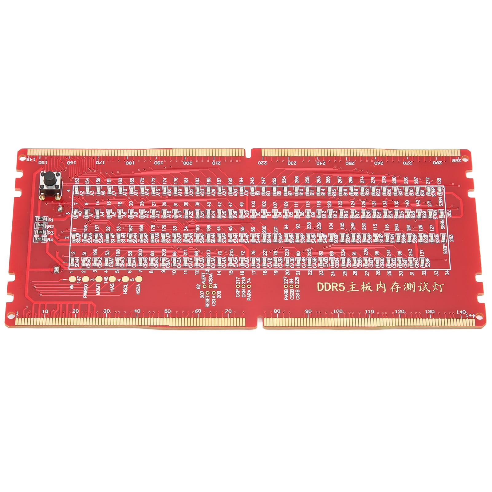 DDR5 Memory Tester Luminous Diode Safe Durable Stable Desktop Memory Tester for Memory Computer 
DDR5 Memory Tester Luminous Diode Safe Durable Stable Desktop Memory Tester for Memory Computer