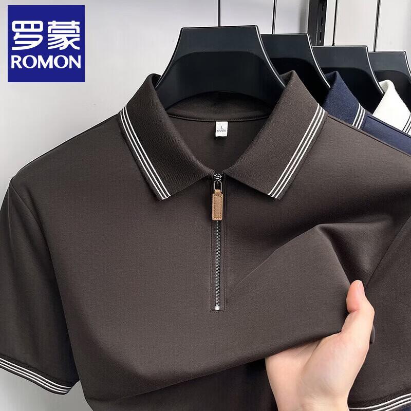 Romon Men s Business Casual Short Sleeve Polo Shirt XL
Romon Men s Business Casual Short Sleeve Polo Shirt XL