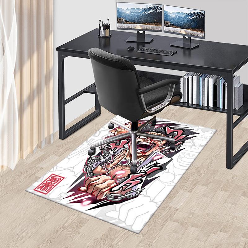 1pc Anime Cartoon Design Chair Mat - Jujutsu Kaisen Satoru Gojo Inspired Office Rug, Non-Slip Carpet for Desk, Home Decor, Gaming Room, Seasonal Gift. 60cm by 90cm
1pc Anime Cartoon Design Chair Mat - Jujutsu Kaisen Satoru Gojo Inspired Office Rug, Non-Slip Carpet for Desk, Home Decor, Gaming Room, Seasonal Gift. 60cm by 90cm