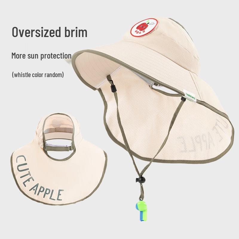 Детская шляпа от солнца с УФ-защитой - Летняя уличная детская шляпа для мальчиков и девочек
Детская шляпа от солнца с УФ-защитой - Летняя уличная детская шляпа для мальчиков и девочек