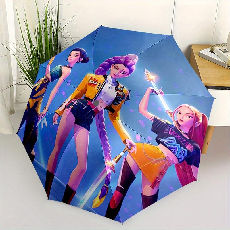 KPop Demon X Automatic opening and closing folding umbrella with 8-rib frame and compact travel design, perfect for all occasions | Stylish
KPop Demon X Automatic opening and closing folding umbrella with 8-rib frame and compact travel design, perfect for all occasions | Stylish