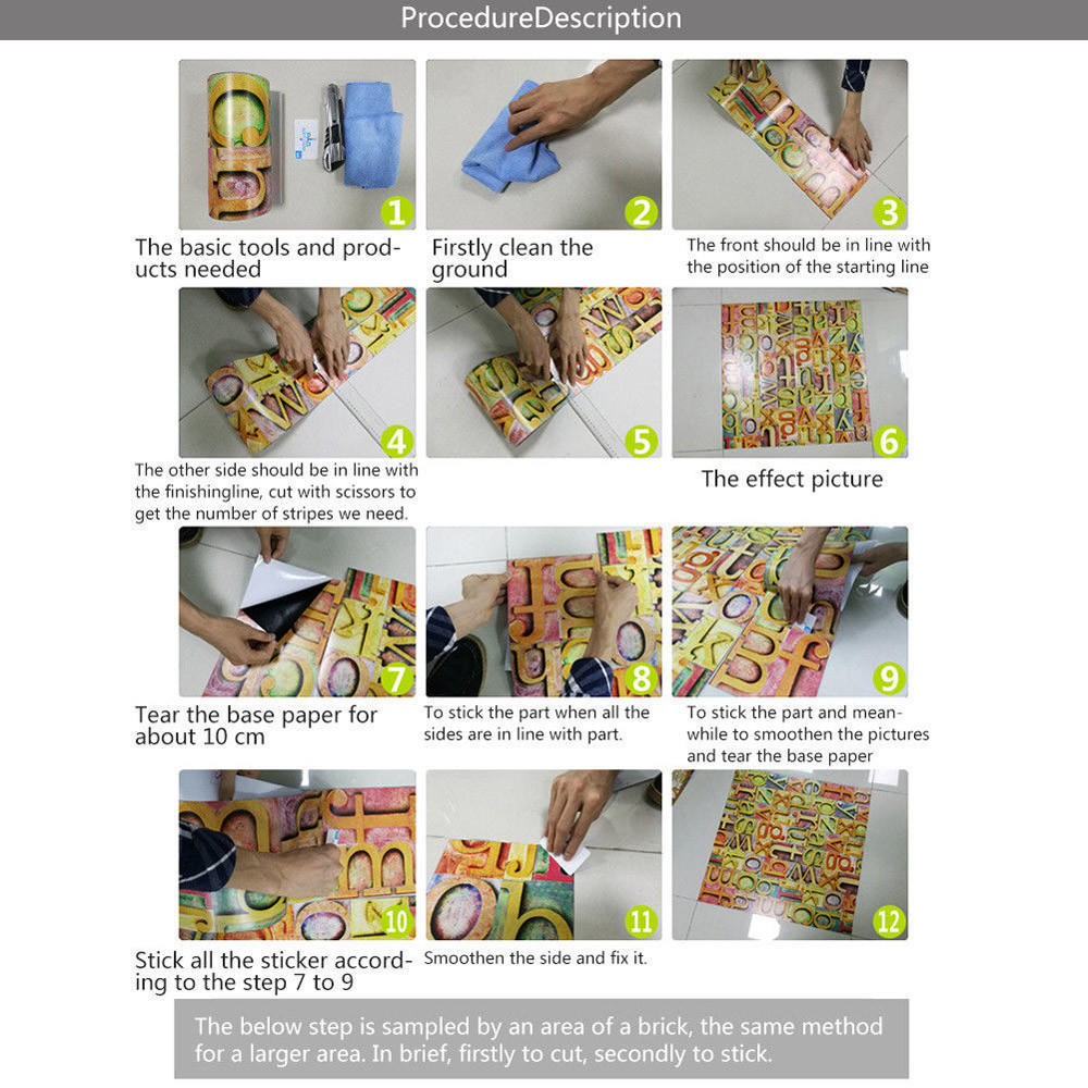 25 шт. самоклеящаяся плитка искусство наклейка на стену DIY Кухня Ванная комната Декор винил
25 шт. самоклеящаяся плитка искусство наклейка на стену DIY Кухня Ванная комната Декор винил