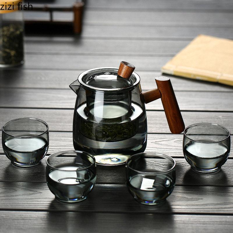 High Temperature Resistance Glass Teapot Teacup Teakettle Tea Cooker Kungfu Tea Set Scented Tea Pot Heatable Kettle Teaware Sets сірий колір
High Temperature Resistance Glass Teapot Teacup Teakettle Tea Cooker Kungfu Tea Set Scented Tea Pot Heatable Kettle Teaware Sets сірий колір