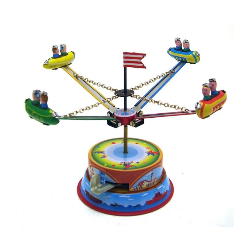 Retro Iron Wind Up Toy Rotating Spaceship Tinplate Spring Airship Toy for Creative Gift and House Table Decoration 1
Retro Iron Wind Up Toy Rotating Spaceship Tinplate Spring Airship Toy for Creative Gift and House Table Decoration 1