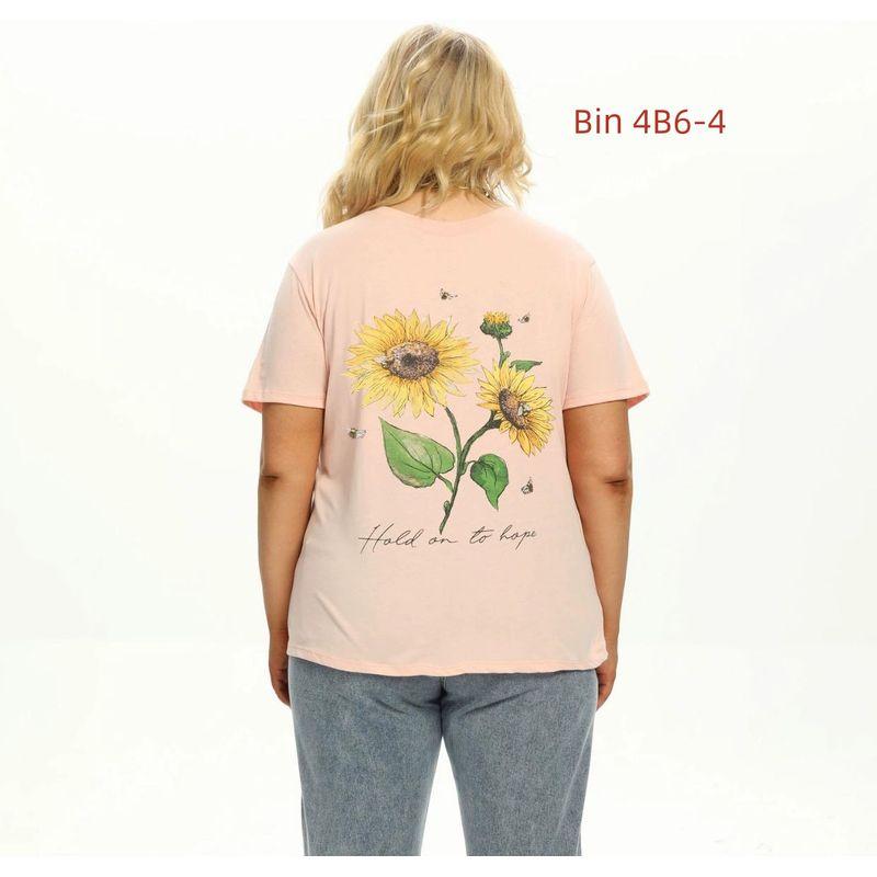 Chubby Girl Loose Short Sleeve T-shirt Thin Oversize Women s Clothing Pink After Sunflower 1X
Chubby Girl Loose Short Sleeve T-shirt Thin Oversize Women s Clothing Pink After Sunflower 1X