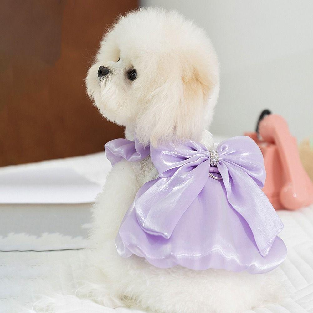 Comfortable Puppy Princess Skirt Adorable Cat Skirt Dog Bow Princess Skirt for Spring and Summer M фіолетовий
Comfortable Puppy Princess Skirt Adorable Cat Skirt Dog Bow Princess Skirt for Spring and Summer M фіолетовий