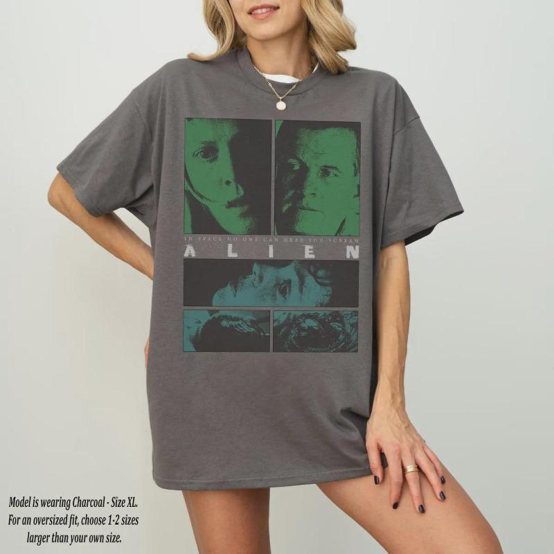 Retro Alien Movie Tshirt Retro Horror Tshirt Womens Tshirt Summer New Style Unisex Casual Tshirt 4XL
Retro Alien Movie Tshirt Retro Horror Tshirt Womens Tshirt Summer New Style Unisex Casual Tshirt 4XL