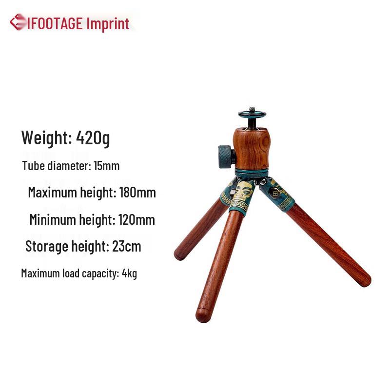 Yinji Wooden Desktop Mini Tripod
Yinji Wooden Desktop Mini Tripod