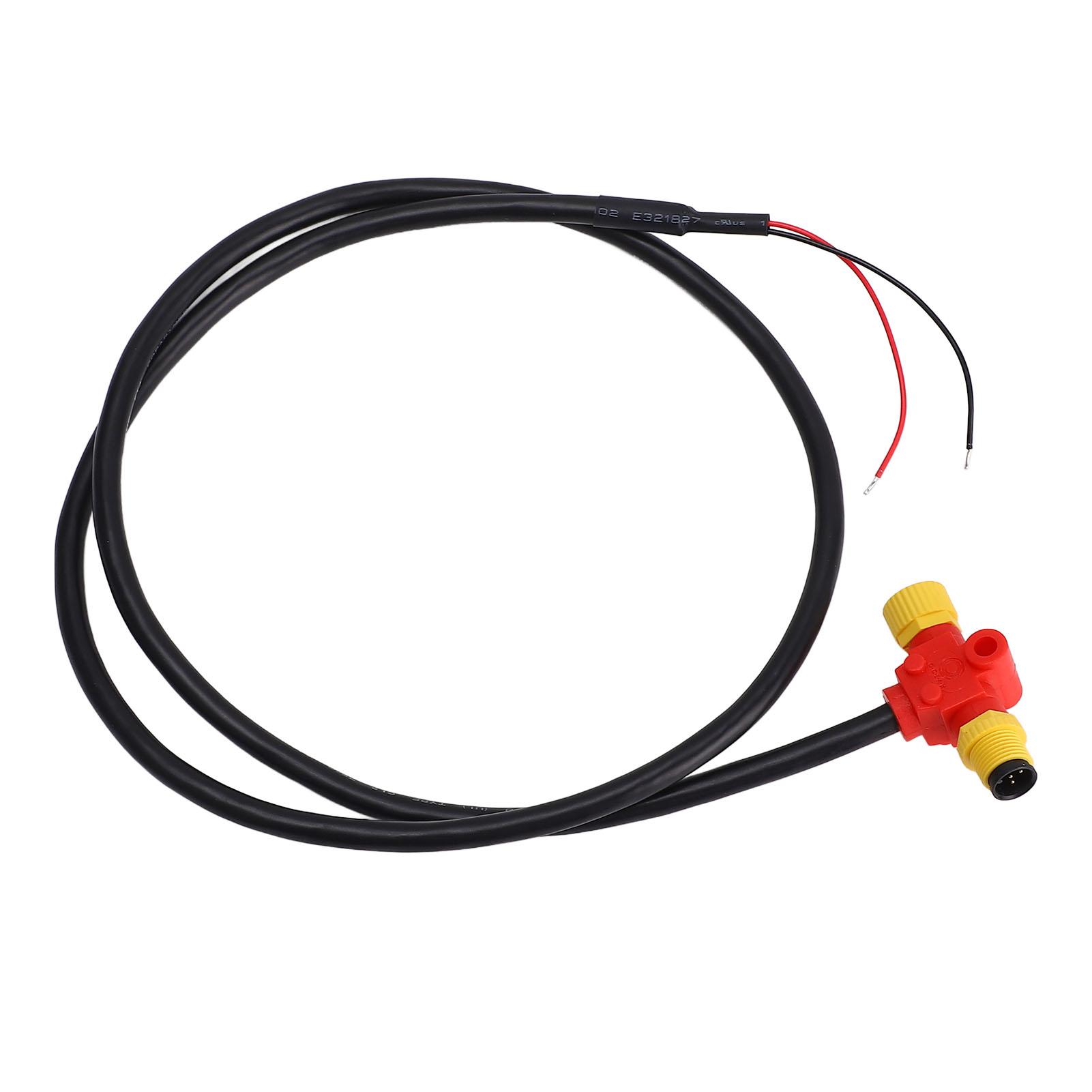 for NMEA 2000 Power Cable with Tee Terminator M12 5 Core Stable Connection 3.28ft Long Backbone Cable for Simrad
for NMEA 2000 Power Cable with Tee Terminator M12 5 Core Stable Connection 3.28ft Long Backbone Cable for Simrad