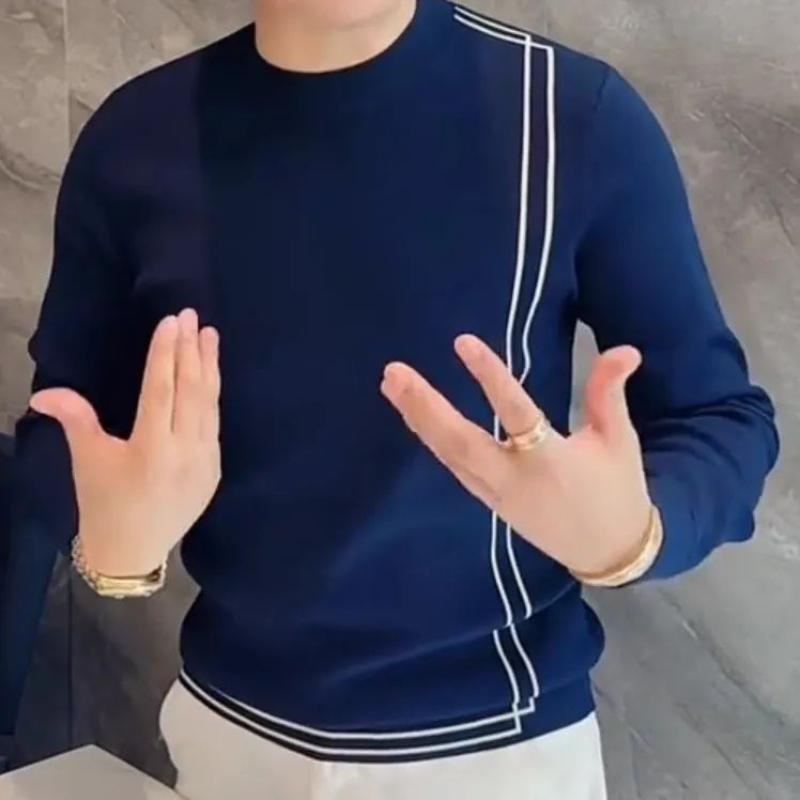 Трендовая Мода Роскошный Осень Зима Новый Мужской Круглый Вырез Принт Пэчворк Уличный Повседневный Длинный Рукав Свободные Толстовки Топы 4XL темно-синий
Трендовая Мода Роскошный Осень Зима Новый Мужской Круглый Вырез Принт Пэчворк Уличный Повседневный Длинный Рукав Свободные Толстовки Топы 4XL темно-синий