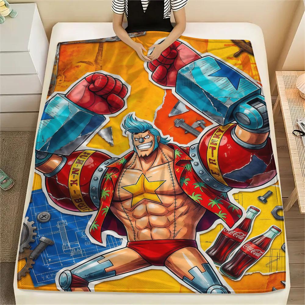 One Piece Franky Theme flannel blanket, warm and cozy for sofa, perfect gift choice 75x90cm
One Piece Franky Theme flannel blanket, warm and cozy for sofa, perfect gift choice 75x90cm