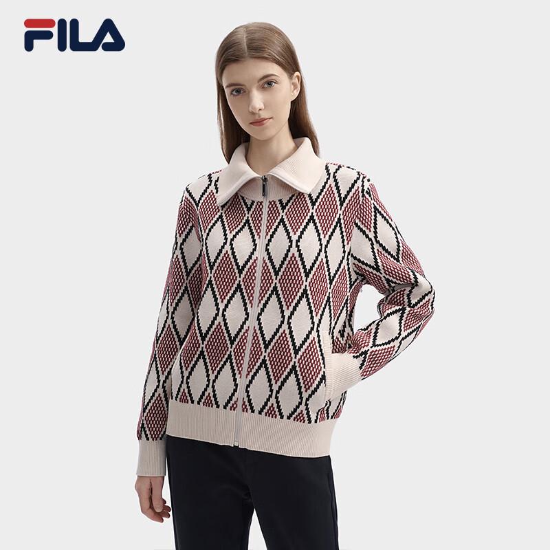 FILA Women s Geometric Jacquard Lapel Knit Cardigan
FILA Women s Geometric Jacquard Lapel Knit Cardigan