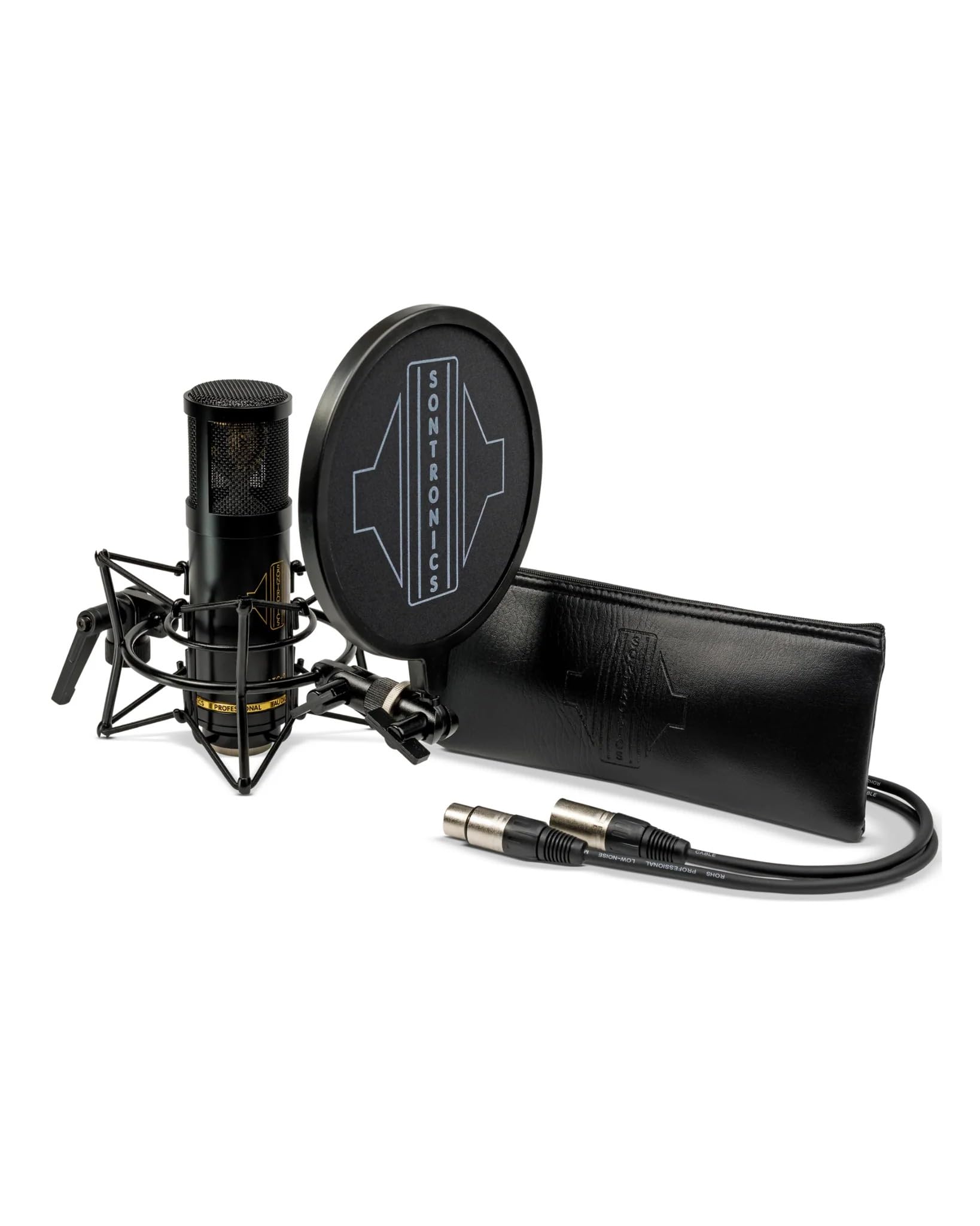 SONTRONICS STC-20 Condenser Microphone Pack, All-in-One Package, Includes Cable, Shock Mount, Pop Filter, and Pouch
SONTRONICS STC-20 Condenser Microphone Pack, All-in-One Package, Includes Cable, Shock Mount, Pop Filter, and Pouch