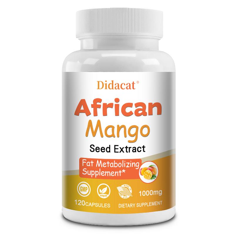 African Mango Extract 1000 Mg Dietary Supplement, 120 Capsules Per Bottle 120 Capsules
African Mango Extract 1000 Mg Dietary Supplement, 120 Capsules Per Bottle 120 Capsules