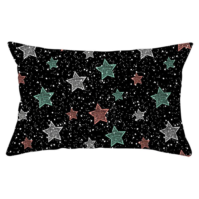 New Christmas Peach Skin Waist Pillowcase Black Series Pillowcase Snowflake Print Pillowcase 30 * 50Cm (excluding pillow core)
New Christmas Peach Skin Waist Pillowcase Black Series Pillowcase Snowflake Print Pillowcase 30 * 50Cm (excluding pillow core)