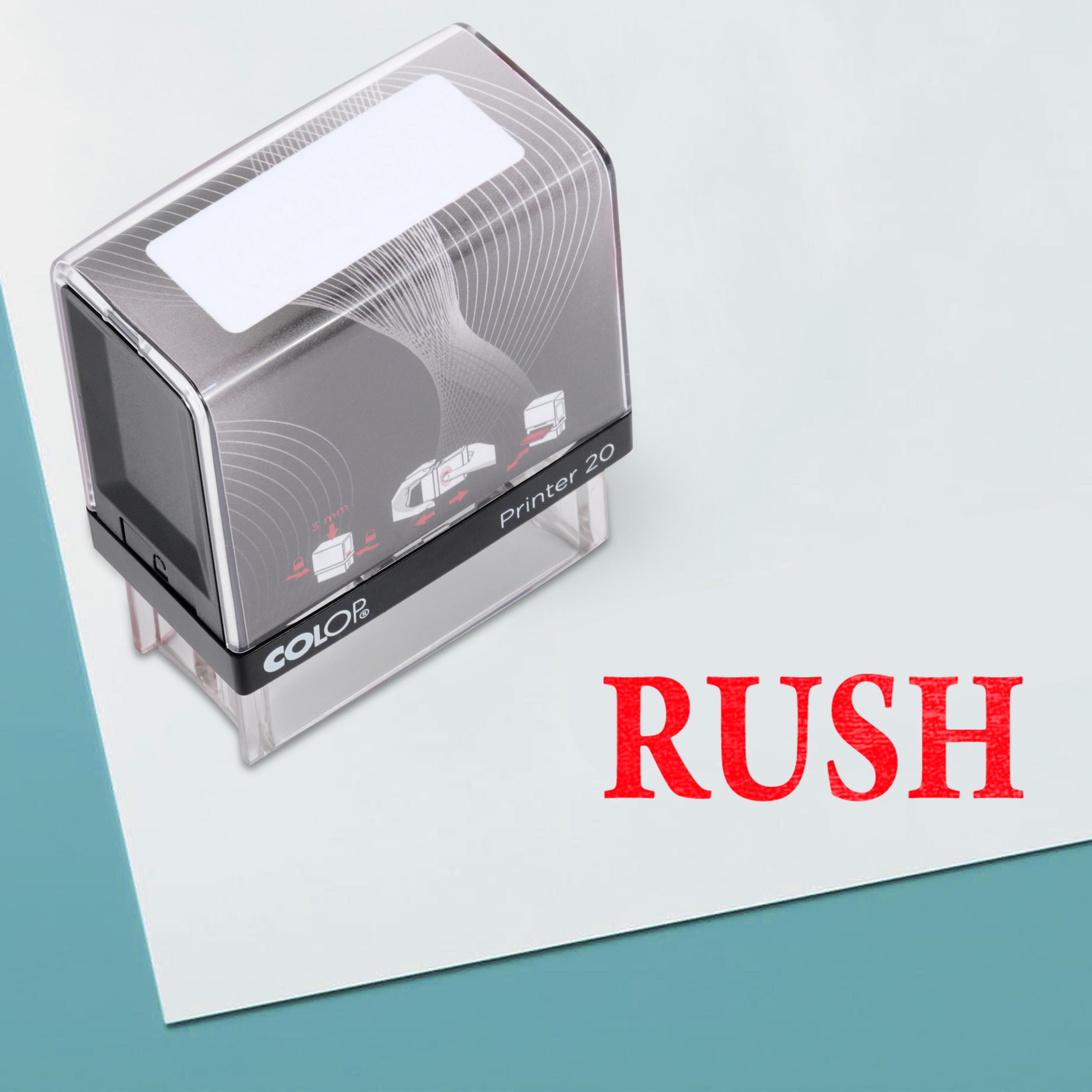 Rush Self Inking Rubber Stamp Custom Colop Office Stationery P20 Mini Stamper 14 mm x 38 mm фиолетовый
Rush Self Inking Rubber Stamp Custom Colop Office Stationery P20 Mini Stamper 14 mm x 38 mm фиолетовый