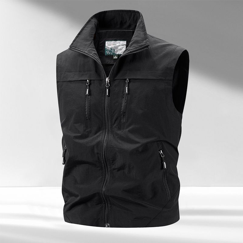 Outdoor Spring and Summer Jacket for Men, Stand Collar with Multiple Pockets, Workwear for Photography, Fishing, Camisole, Men s Jacket M чёрный
Outdoor Spring and Summer Jacket for Men, Stand Collar with Multiple Pockets, Workwear for Photography, Fishing, Camisole, Men s Jacket M чёрный