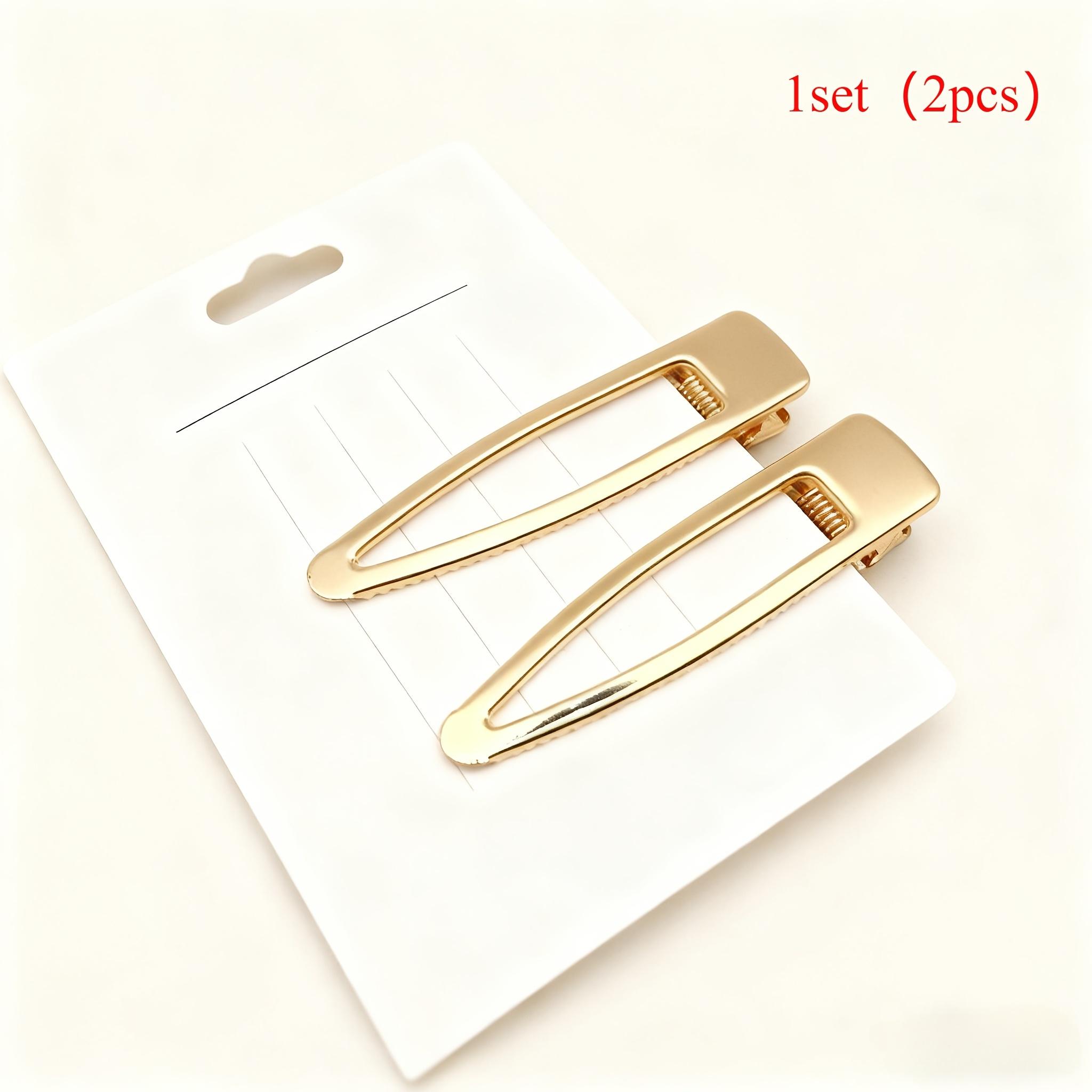 2pcs Set of Elegant Metal Hairpins for Women, Featuring Geometric Design, Perfect for Wedding Parties, Versatile And High-End 1set (2pcs)
2pcs Set of Elegant Metal Hairpins for Women, Featuring Geometric Design, Perfect for Wedding Parties, Versatile And High-End 1set (2pcs)