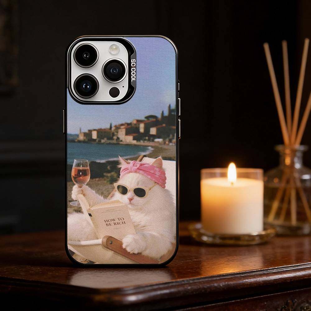 Funny C-Cute Cat Phone Case For iPhone 17 16 15 14 13 12 11 Pro Max Plus Silver Matte Black Cover iPhoneXSMAX
Funny C-Cute Cat Phone Case For iPhone 17 16 15 14 13 12 11 Pro Max Plus Silver Matte Black Cover iPhoneXSMAX