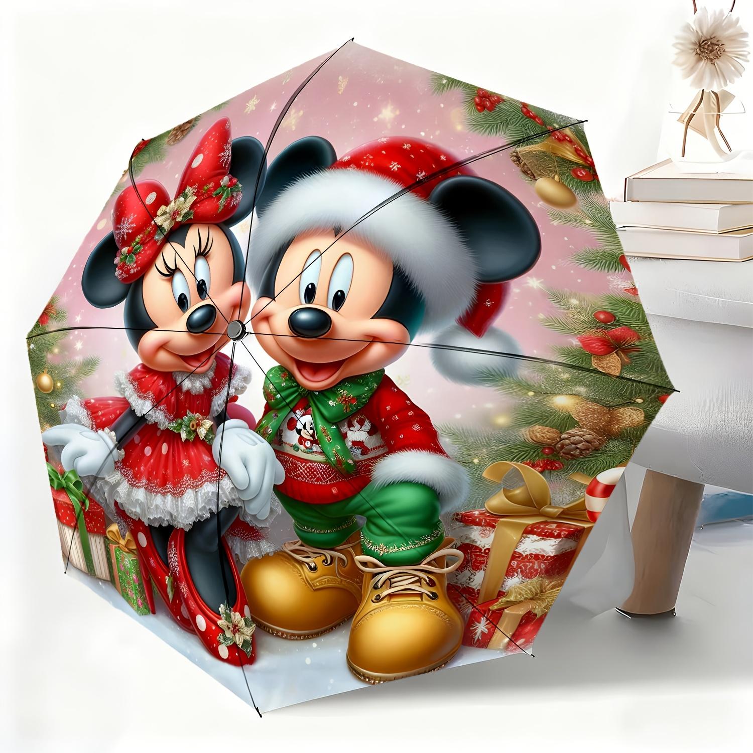 1pc Disney Authorized Mickey and Minnie Christmas Series Automatic Umbrella | All-Weather, Portable Folding Umbrella, Ideal fo (as the picture,Iron&8K)
1pc Disney Authorized Mickey and Minnie Christmas Series Automatic Umbrella | All-Weather, Portable Folding Umbrella, Ideal fo (as the picture,Iron&8K)