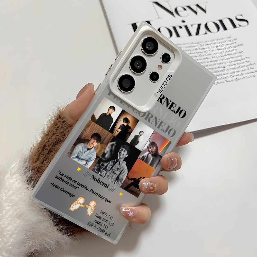 I-Ivan Cornejo Singer Phone Case For Samsung Galaxy S25 Edge S24 S23 S22 S21 S20 Ultra Funda Silicone Silver Cover Galaxy S21 FE 5G
I-Ivan Cornejo Singer Phone Case For Samsung Galaxy S25 Edge S24 S23 S22 S21 S20 Ultra Funda Silicone Silver Cover Galaxy S21 FE 5G