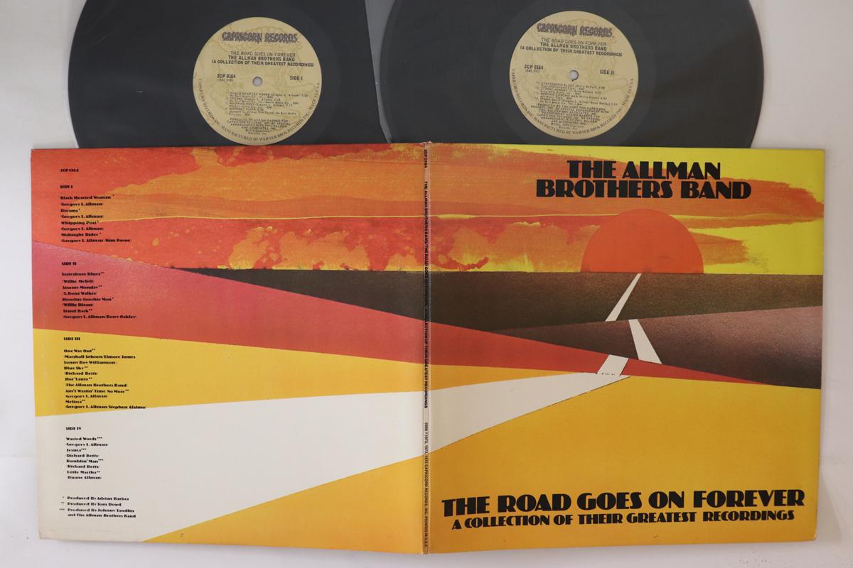 LP Record ALLMAN BROTHERS BAND - Road Goes On Forever 2CP0164 CAPRICORN 1975 US Rock Used
LP Record ALLMAN BROTHERS BAND - Road Goes On Forever 2CP0164 CAPRICORN 1975 US Rock Used