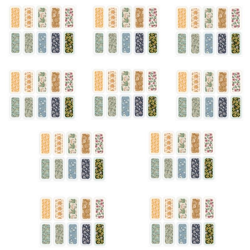 100Counts Flower Seal Sticker Adhesive Wrapping Label for Wedding Rectangular Label for Seal Envelope Card Packaging 1
100Counts Flower Seal Sticker Adhesive Wrapping Label for Wedding Rectangular Label for Seal Envelope Card Packaging 1