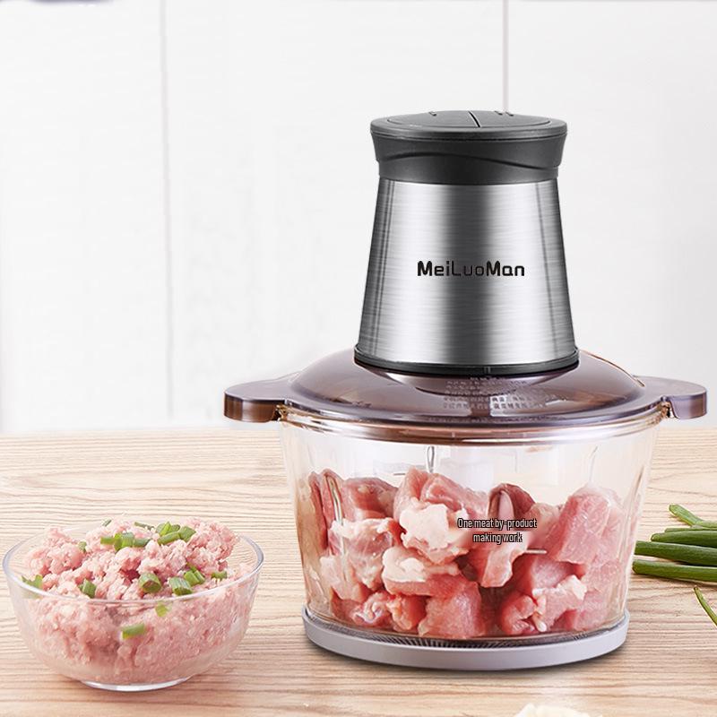 Мирован Автоматическая мясорубка и миксер из нержавеющей стали 2L Glass, 1 Set Original Blades
Мирован Автоматическая мясорубка и миксер из нержавеющей стали 2L Glass, 1 Set Original Blades