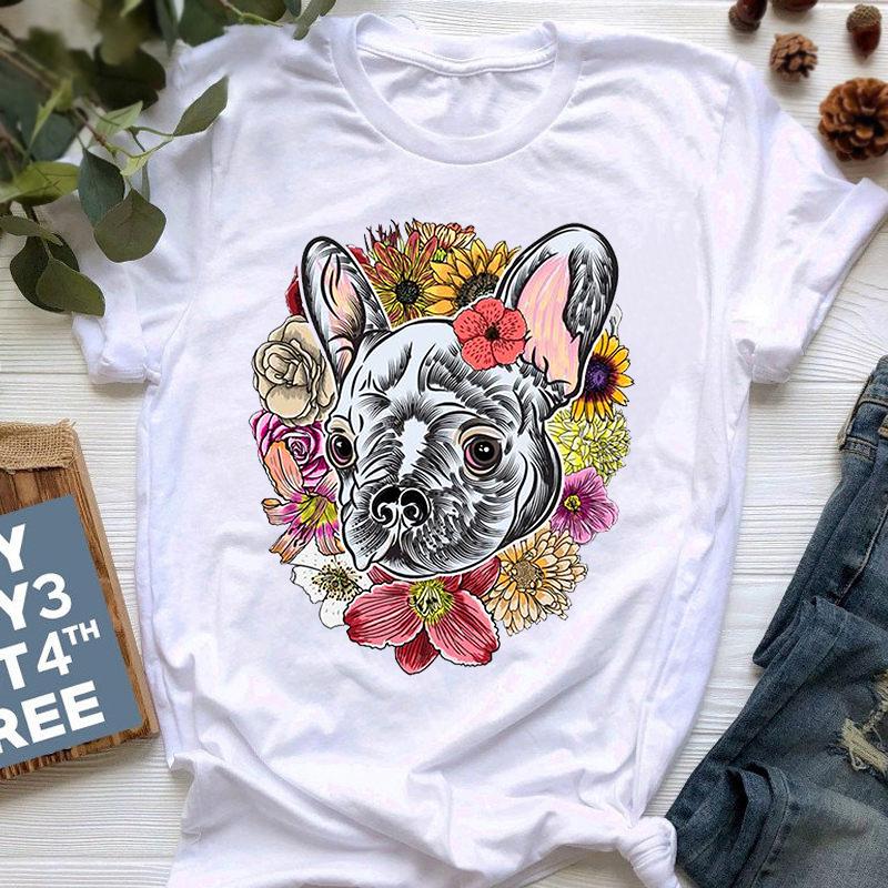 New Summer French Bulldog T Shirt Women Cute Cartoon Pit Bull Tee Shirt Top Female France Shepherd Tshirts Short Sleeve 4XL
New Summer French Bulldog T Shirt Women Cute Cartoon Pit Bull Tee Shirt Top Female France Shepherd Tshirts Short Sleeve 4XL