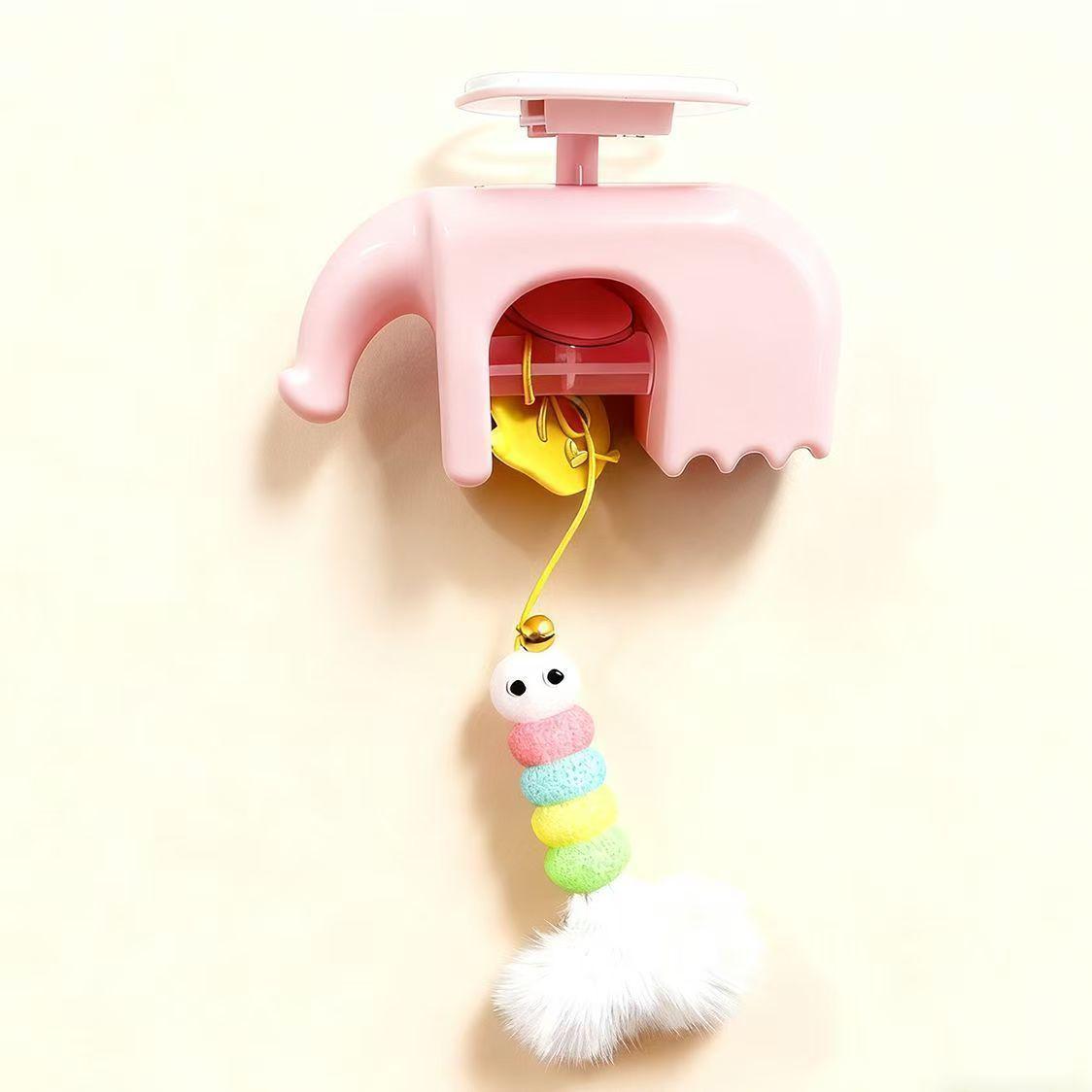 Electric Yo-Yo Cat Teaser: Durable Pink Retractable Toy рожевий
Electric Yo-Yo Cat Teaser: Durable Pink Retractable Toy рожевий