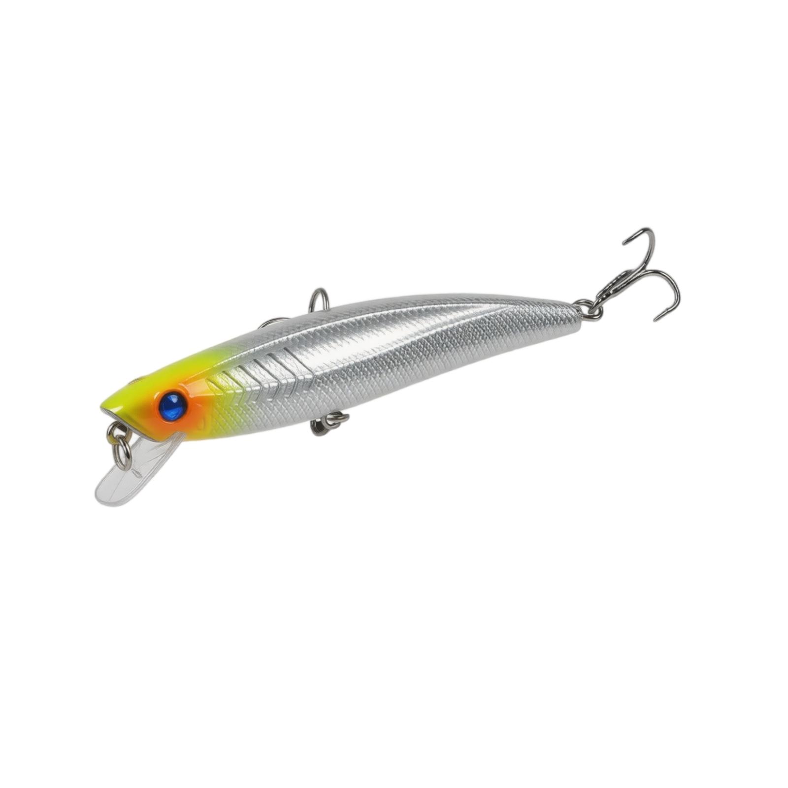 Fishing Lure Minnow 9cm 10g Hard Bait Long Casting Minnow Lure for Freshwater Saltwater Fishing Tackle with Treble Hooks one size
Fishing Lure Minnow 9cm 10g Hard Bait Long Casting Minnow Lure for Freshwater Saltwater Fishing Tackle with Treble Hooks one size