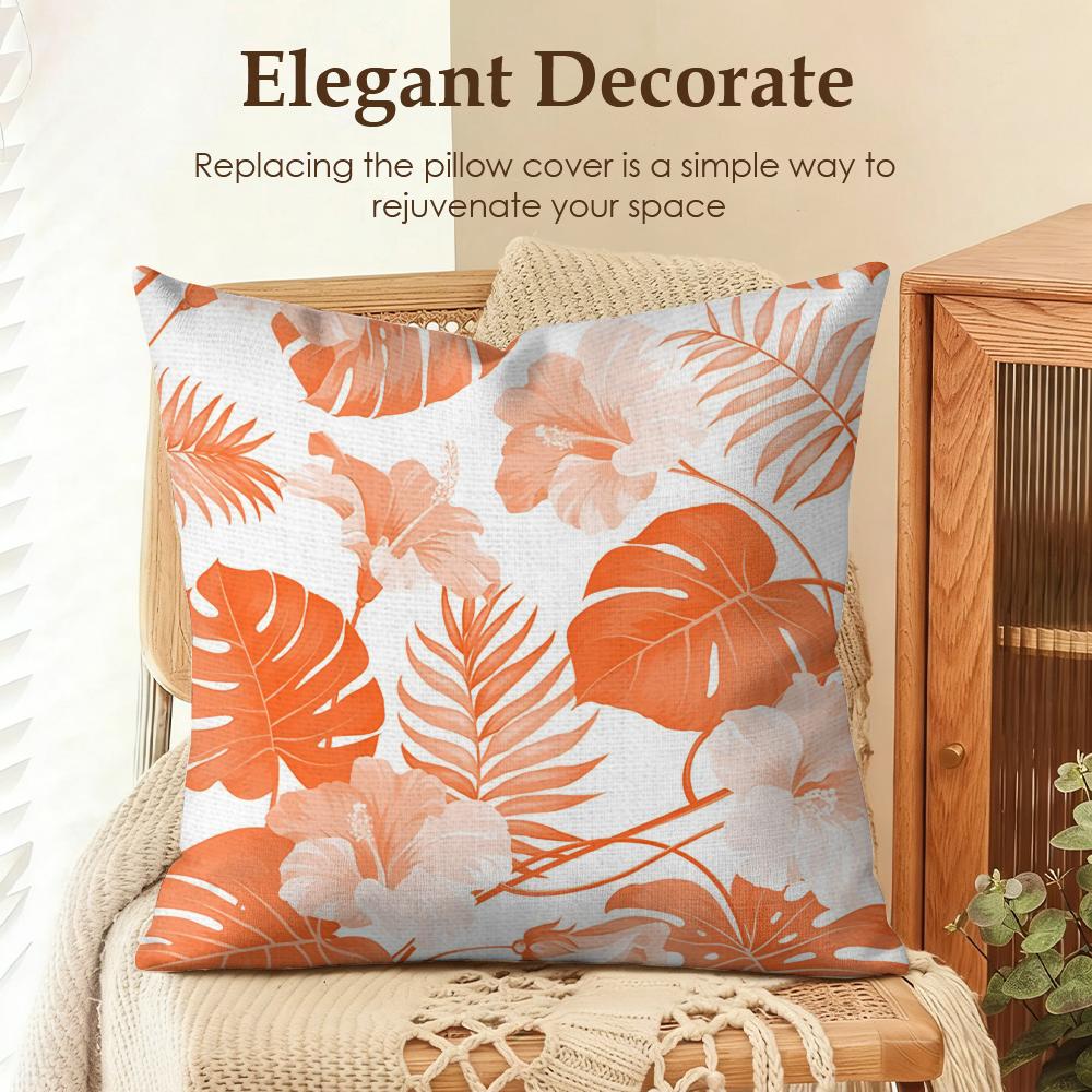 Monstera Deliciosa Frangipani Cushion Cover Natural Linen Organic Fabric DoubleSided Printing Sofa Home Decor Gift Pillow Case 30x30cm
Monstera Deliciosa Frangipani Cushion Cover Natural Linen Organic Fabric DoubleSided Printing Sofa Home Decor Gift Pillow Case 30x30cm