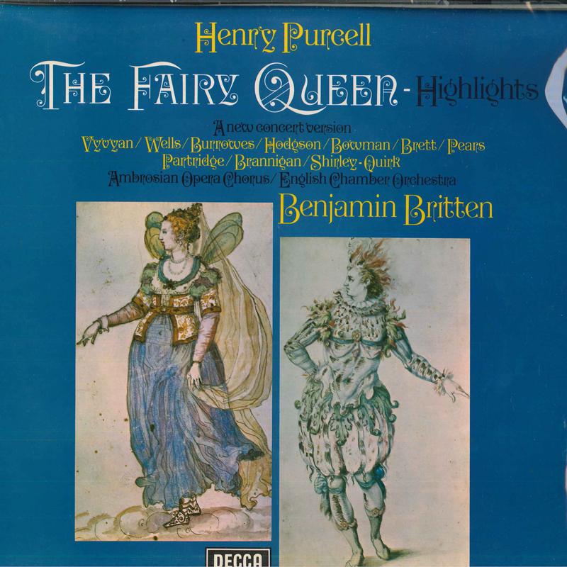 LP Record JENNIFER VYVYAN - Fairy Queen Highlights (Ed. Britten SET560 Decca 1973 UK Classical Used
LP Record JENNIFER VYVYAN - Fairy Queen Highlights (Ed. Britten SET560 Decca 1973 UK Classical Used