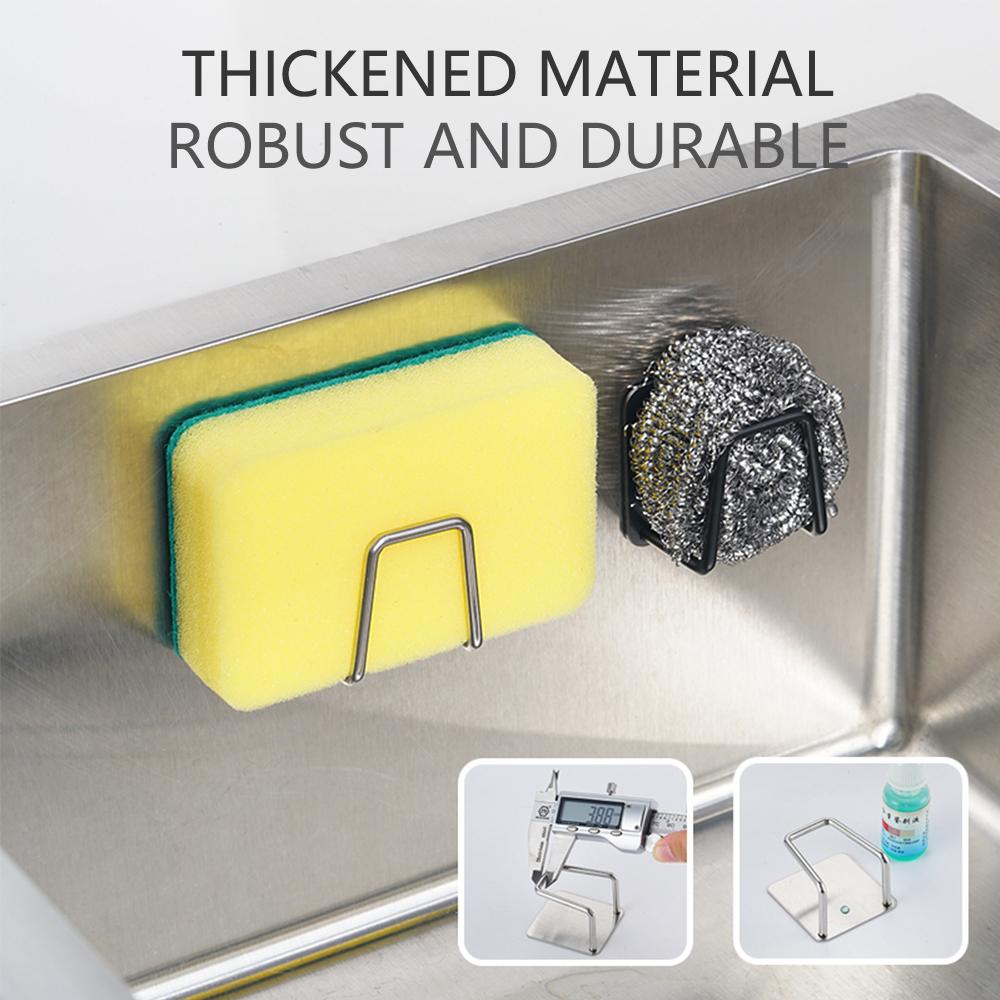 Stainless Steel Kitchen sink Sponges Holder Drain Drying Rack Adhesive Sink Sponges Drain Drying Rack Hook Bathroom Accessories
Stainless Steel Kitchen sink Sponges Holder Drain Drying Rack Adhesive Sink Sponges Drain Drying Rack Hook Bathroom Accessories