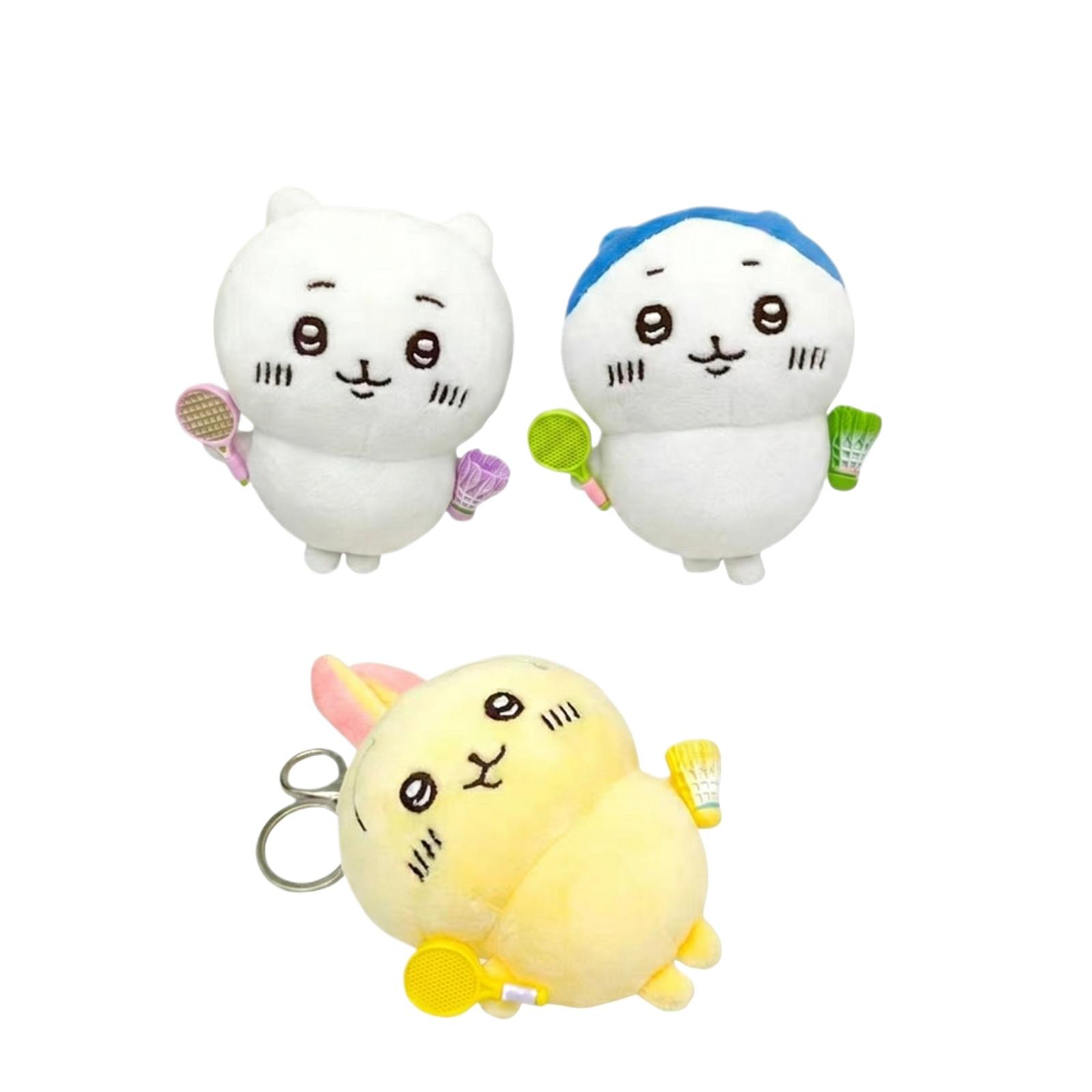 Plush Toy Keychain Set Soft Stuffed Animal Backpack Charms Cute Cartoon Character Accessories for Bags and Keys Durable Material One Size
Plush Toy Keychain Set Soft Stuffed Animal Backpack Charms Cute Cartoon Character Accessories for Bags and Keys Durable Material One Size