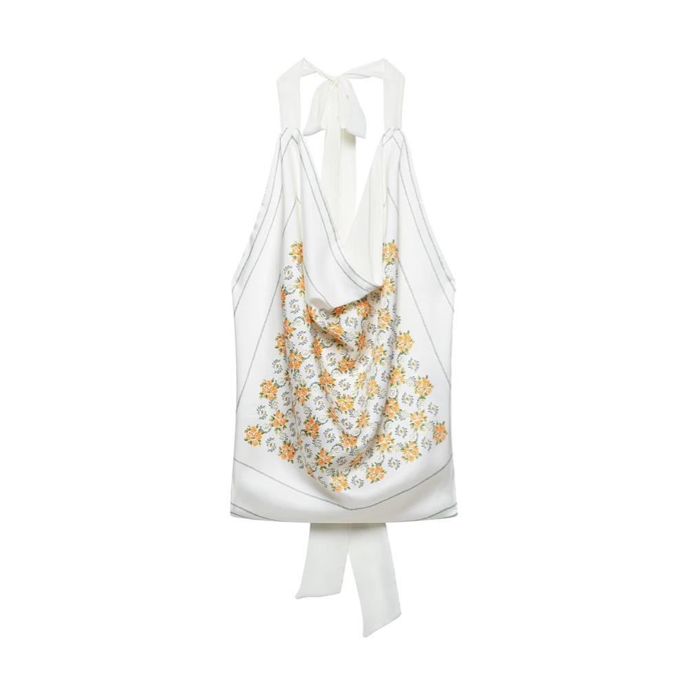 2025 Spring/Summer Women s Silk Satin Halter Backless Printed Camisole XS брудно-білий
2025 Spring/Summer Women s Silk Satin Halter Backless Printed Camisole XS брудно-білий