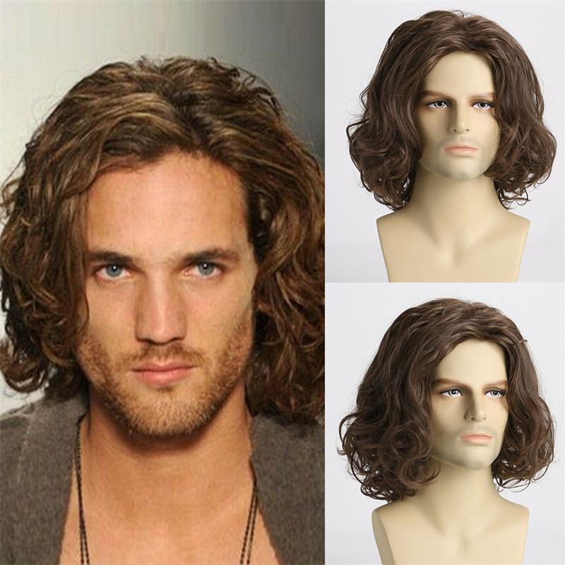 Men s Blonde Wigs Synthetic Natural Wavy Wig with Side Men Cosplay Wig Costume Roleplay Daily Party
Men s Blonde Wigs Synthetic Natural Wavy Wig with Side Men Cosplay Wig Costume Roleplay Daily Party