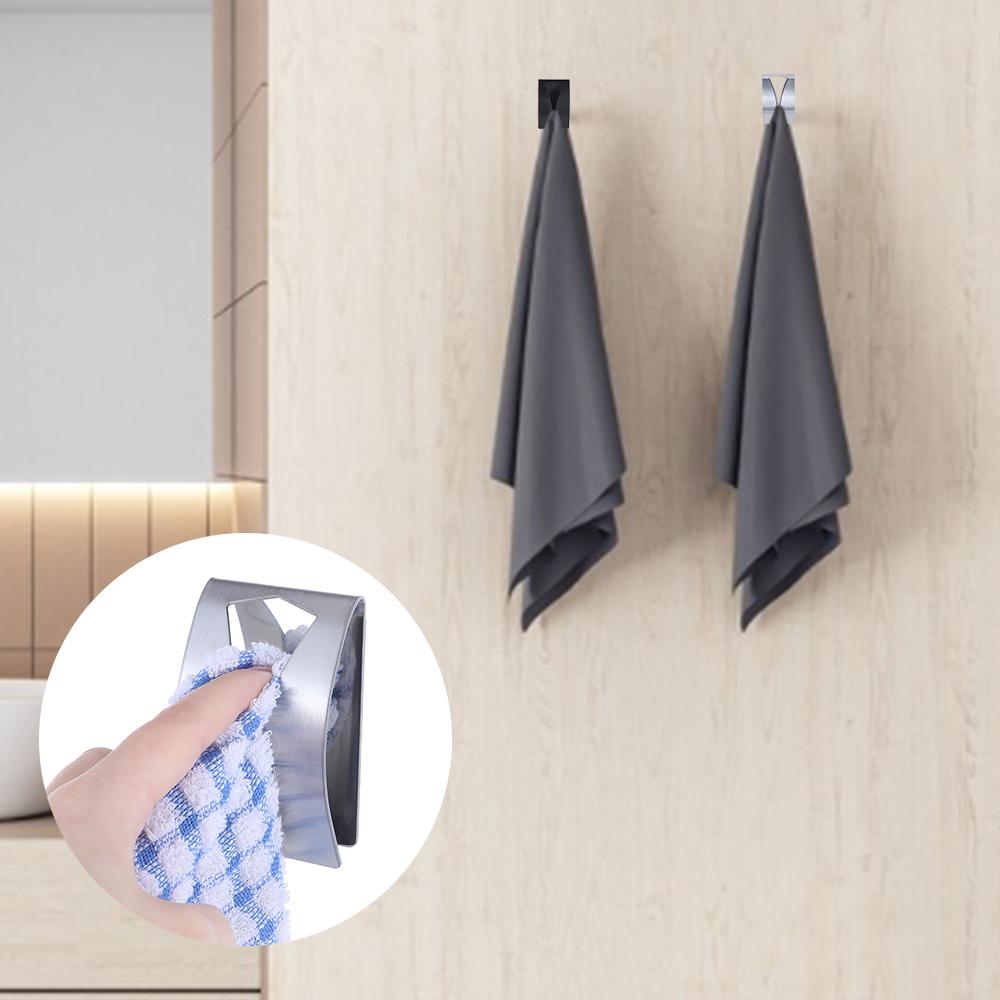 Hot Kitchen Practical Self-Adhesive Hook Stainless Steel Wall Hooks Towel Hook Racks чорний
Hot Kitchen Practical Self-Adhesive Hook Stainless Steel Wall Hooks Towel Hook Racks чорний