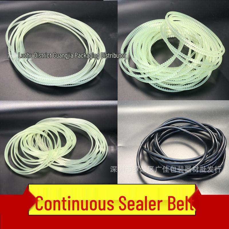 FR770 Series Automatic Sealing Machine Accessories: Toothed Conveyor Belt & Black Guide Belt Black Round Belt 36cm Length
FR770 Series Automatic Sealing Machine Accessories: Toothed Conveyor Belt & Black Guide Belt Black Round Belt 36cm Length