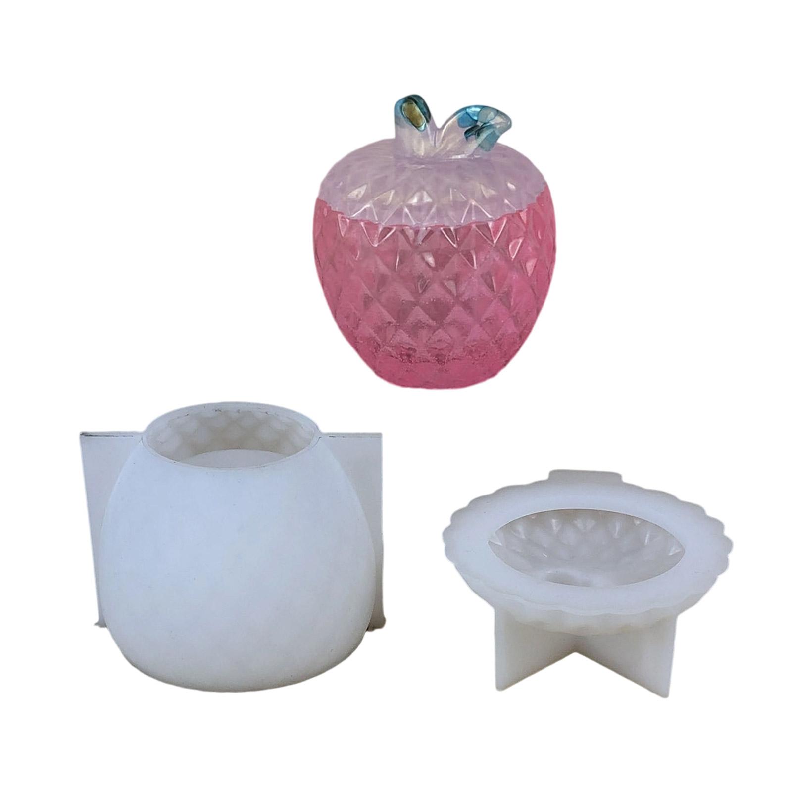 Creative Fruit Design Silicone Mold for Handmade Resin Storage Jars Craft Gifts and Organizers Projects 1
Creative Fruit Design Silicone Mold for Handmade Resin Storage Jars Craft Gifts and Organizers Projects 1