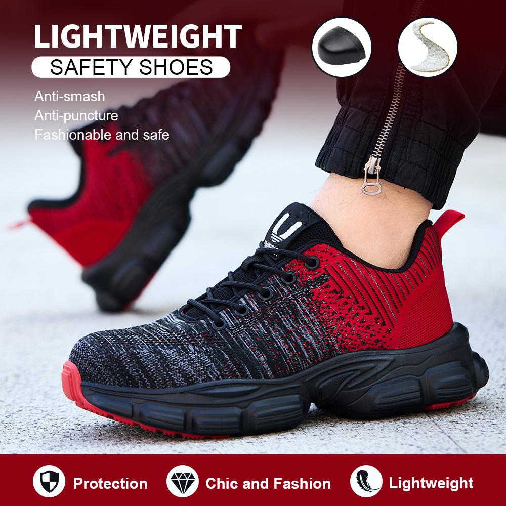 anti-smashing and anti-piercing safety protective shoes, steel head, lightweight breathable worker shoes, wear-resistant and non-slip 357 orange; 45
anti-smashing and anti-piercing safety protective shoes, steel head, lightweight breathable worker shoes, wear-resistant and non-slip 357 orange; 45