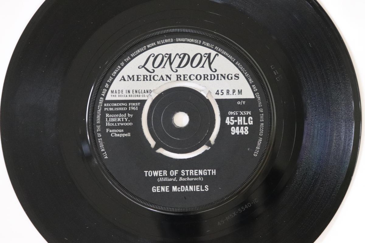 7inch Record EUGENE MCDANIELS - Tower Of Strength / The Secret 45HLG9448 London Records, 1961 UK Rock Used
7inch Record EUGENE MCDANIELS - Tower Of Strength / The Secret 45HLG9448 London Records, 1961 UK Rock Used