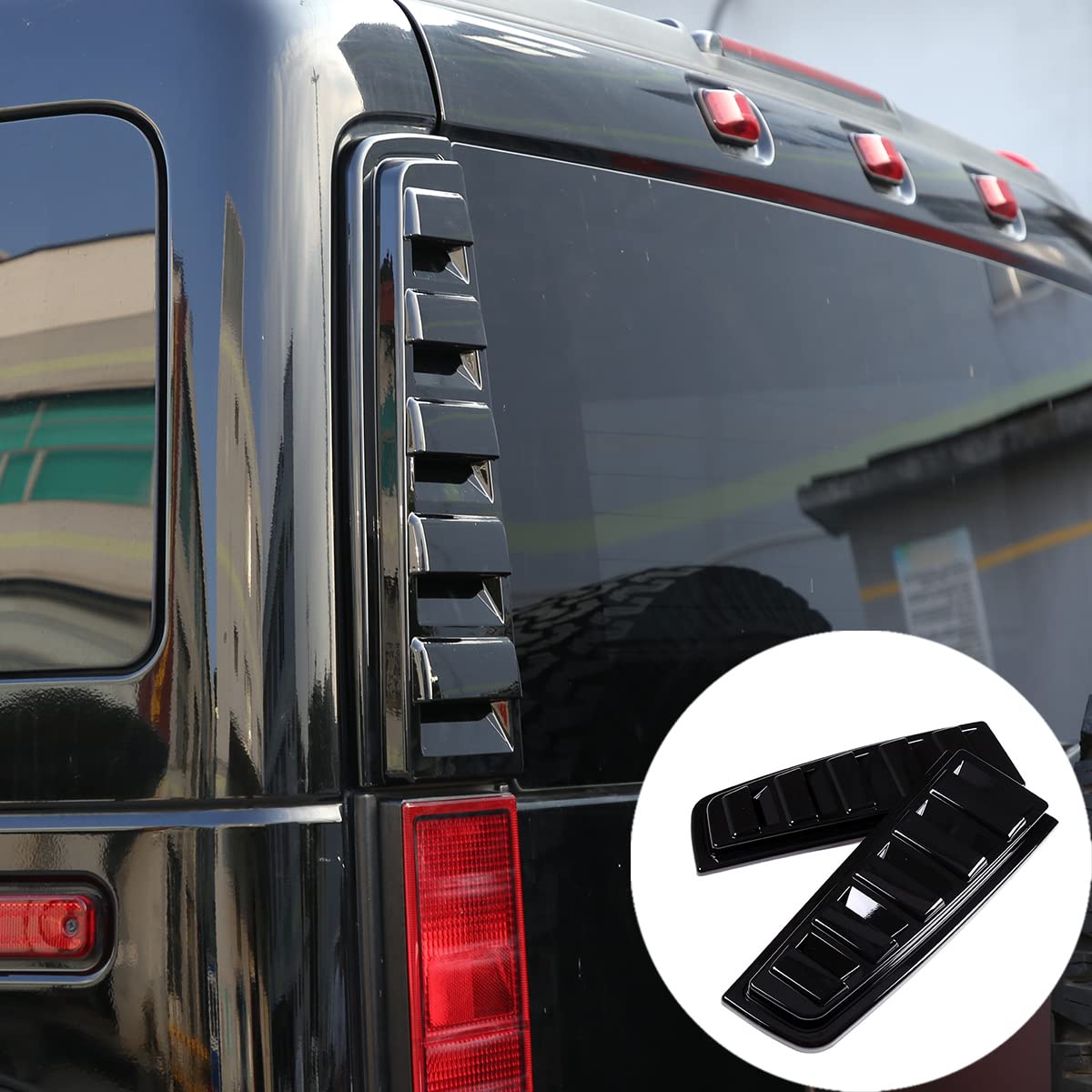 METYOUCAR подходит для Hummer H2 Автомобильная задняя верхняя крышка вентиляционного отверстия заднего фонаря Автомобильная отделка крышки для заднего вентиляционного отверстия ABS комплект из 2 предметов 2003-2009 (черный) чёрный
METYOUCAR подходит для Hummer H2 Автомобильная задняя верхняя крышка вентиляционного отверстия заднего фонаря Автомобильная отделка крышки для заднего вентиляционного отверстия ABS комплект из 2 предметов 2003-2009 (черный) чёрный
