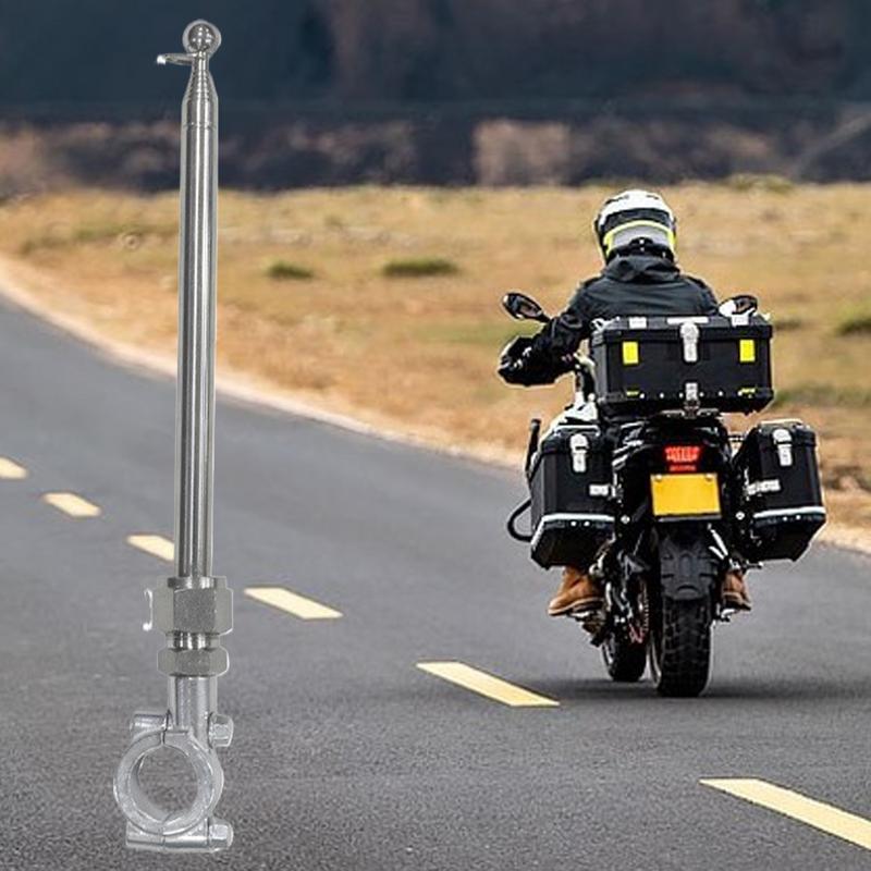 Stainless Steel Motorcycle Flagpole Telescopic Flagpole Mount Stand Stylish Design For Long Ride, City Commuting CN
Stainless Steel Motorcycle Flagpole Telescopic Flagpole Mount Stand Stylish Design For Long Ride, City Commuting CN