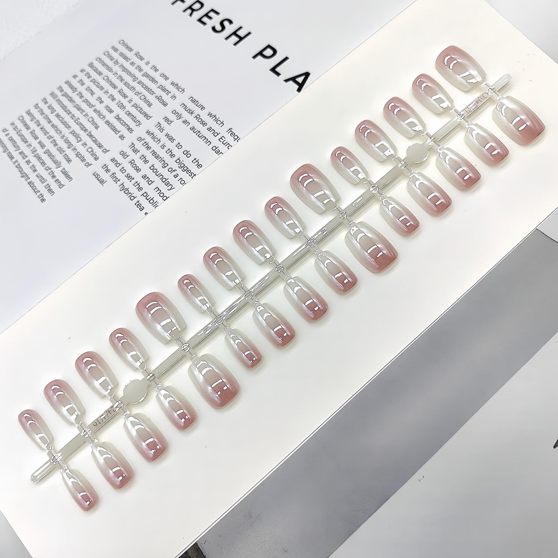 30 шт. Jelly Pink Press On Nails Simple Aurora Medium Coffin Fake Nails Full Cover Artificial Manicure Wearable Nail Tips Art DD07
30 шт. Jelly Pink Press On Nails Simple Aurora Medium Coffin Fake Nails Full Cover Artificial Manicure Wearable Nail Tips Art DD07