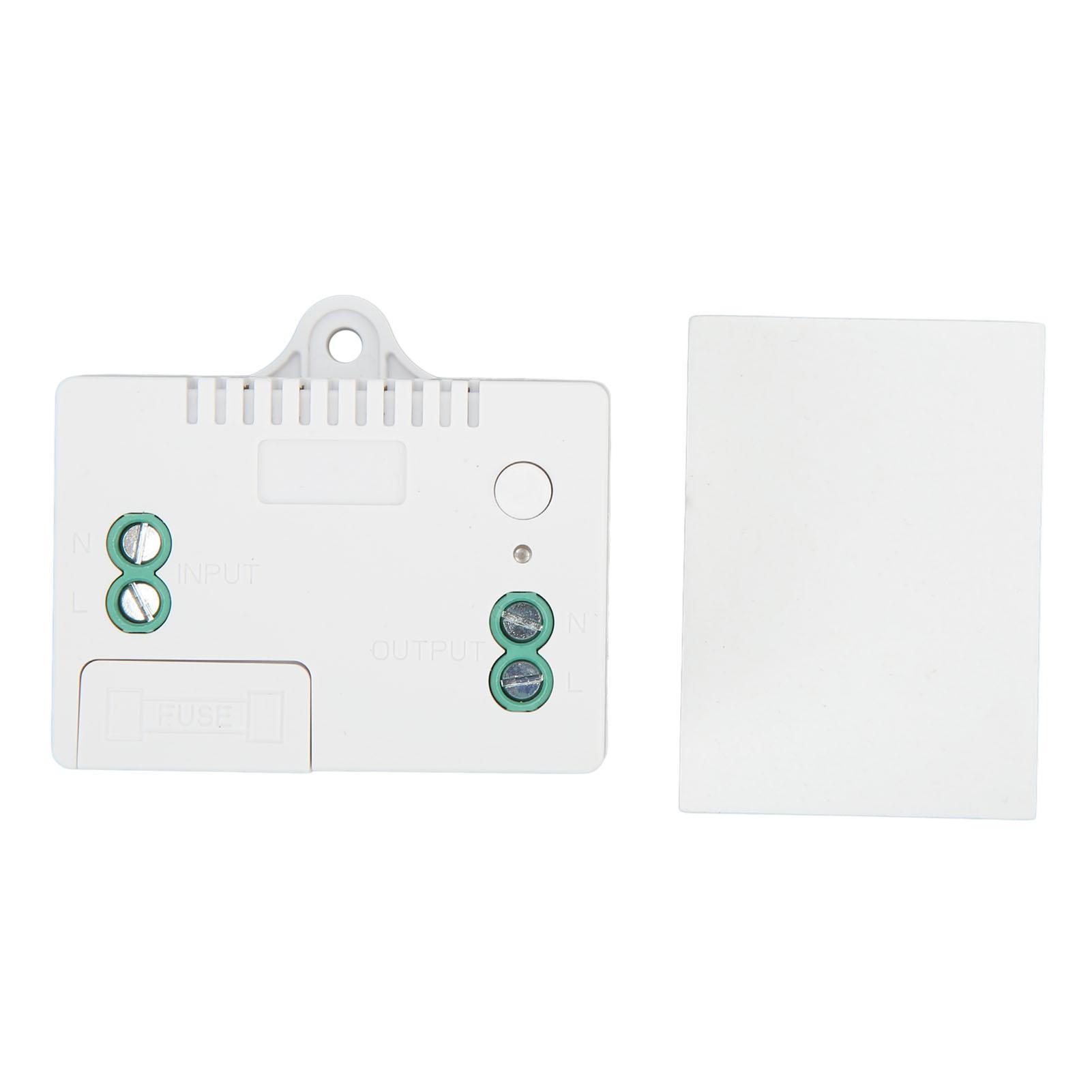 433MHz Mini Smart Switch Remote Control Relay Controller for Home Appliances Lighting Equipment
433MHz Mini Smart Switch Remote Control Relay Controller for Home Appliances Lighting Equipment