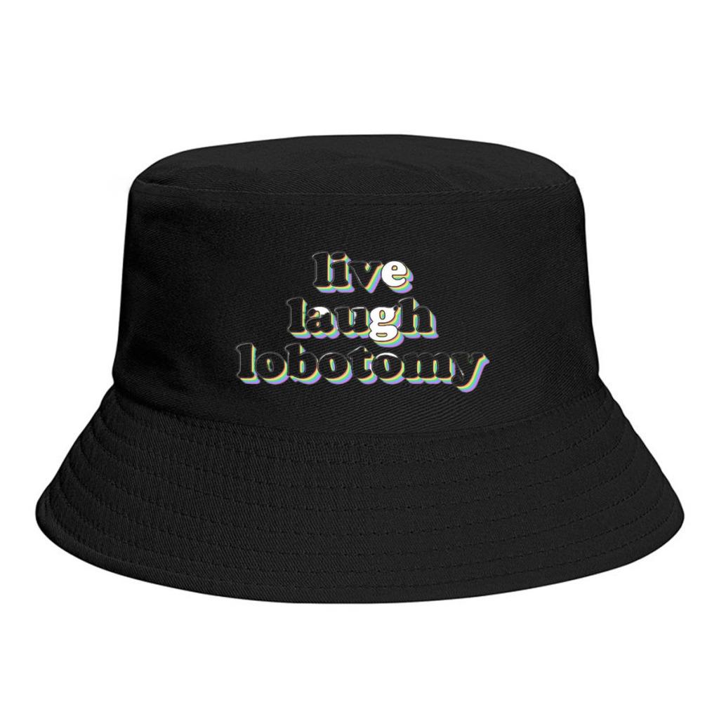 2025 New Live Laugh Lobotomy UnisexPersonality Bucket Hats FisherUnisex Caps Outdoor Casual Cap Sunscreen Hat
2025 New Live Laugh Lobotomy UnisexPersonality Bucket Hats FisherUnisex Caps Outdoor Casual Cap Sunscreen Hat