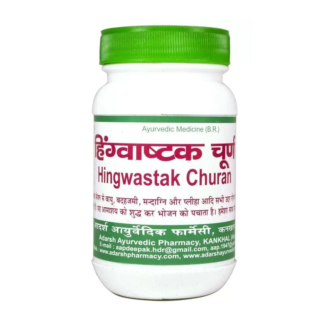 Хінгвастак Чурна (100 г), Hingwastak Churan, Adarsh Ayurvedic
Хінгвастак Чурна (100 г), Hingwastak Churan, Adarsh Ayurvedic